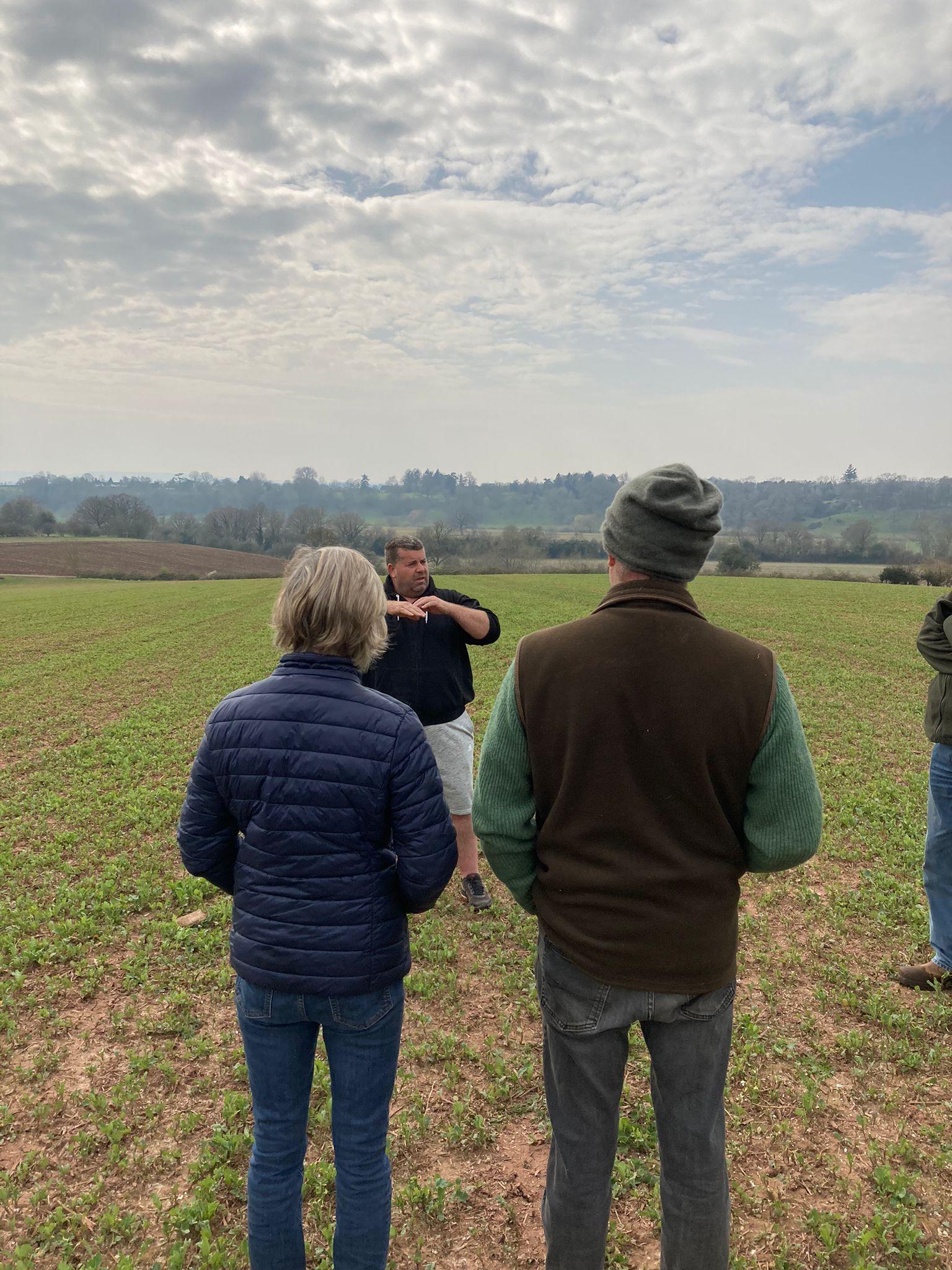 Hereford City branch field trip: regenerative farming with Regen Ben